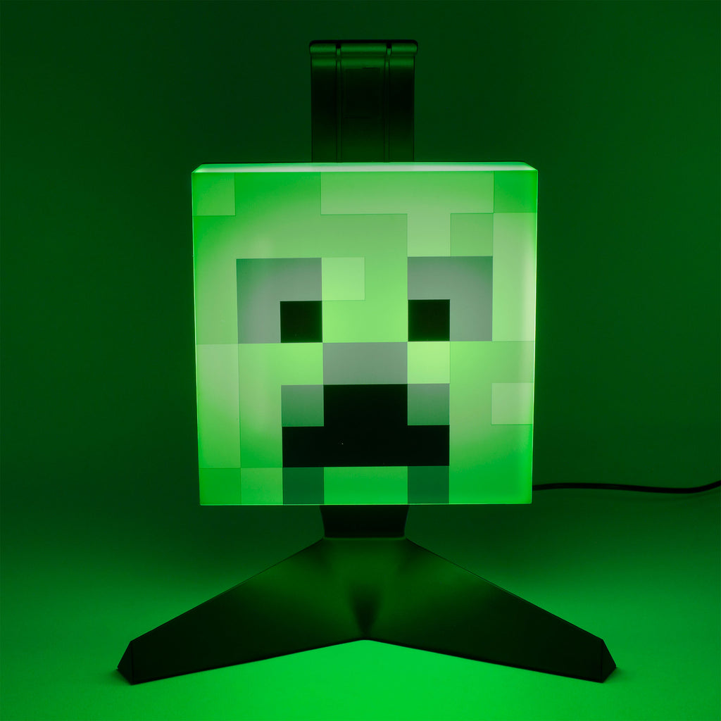 Imagen del producto Soporte para auriculares Creeper con luz - Minecraft