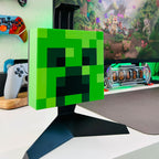 Imagen del producto Soporte para auriculares Creeper con luz - Minecraft