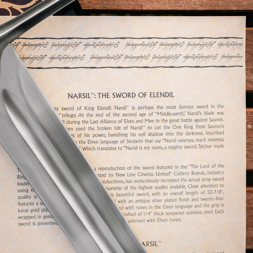 Imagen del producto Narsil Réplica de la espada de Elendil - El Señor de los Anillos