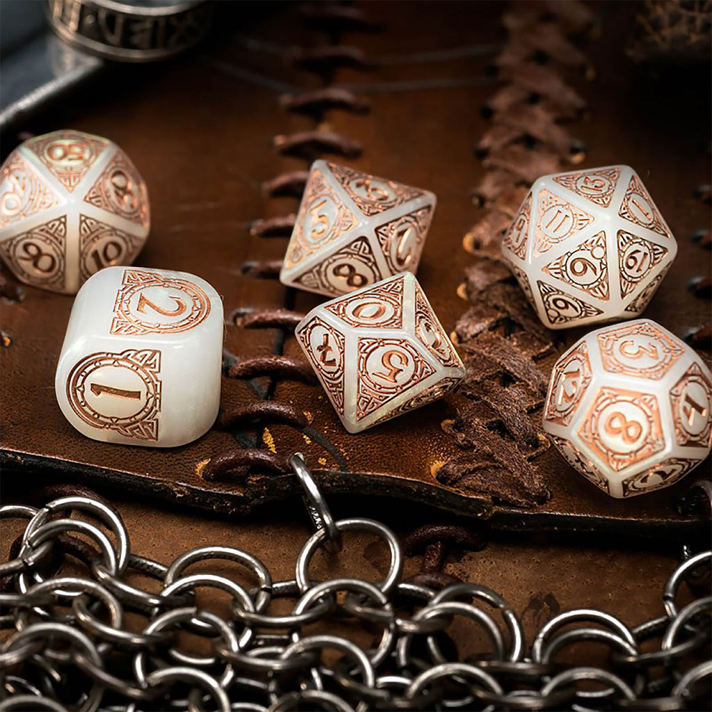 Imagen del producto Set de Dados Vikingos Niflheim RPG de 7 piezas
