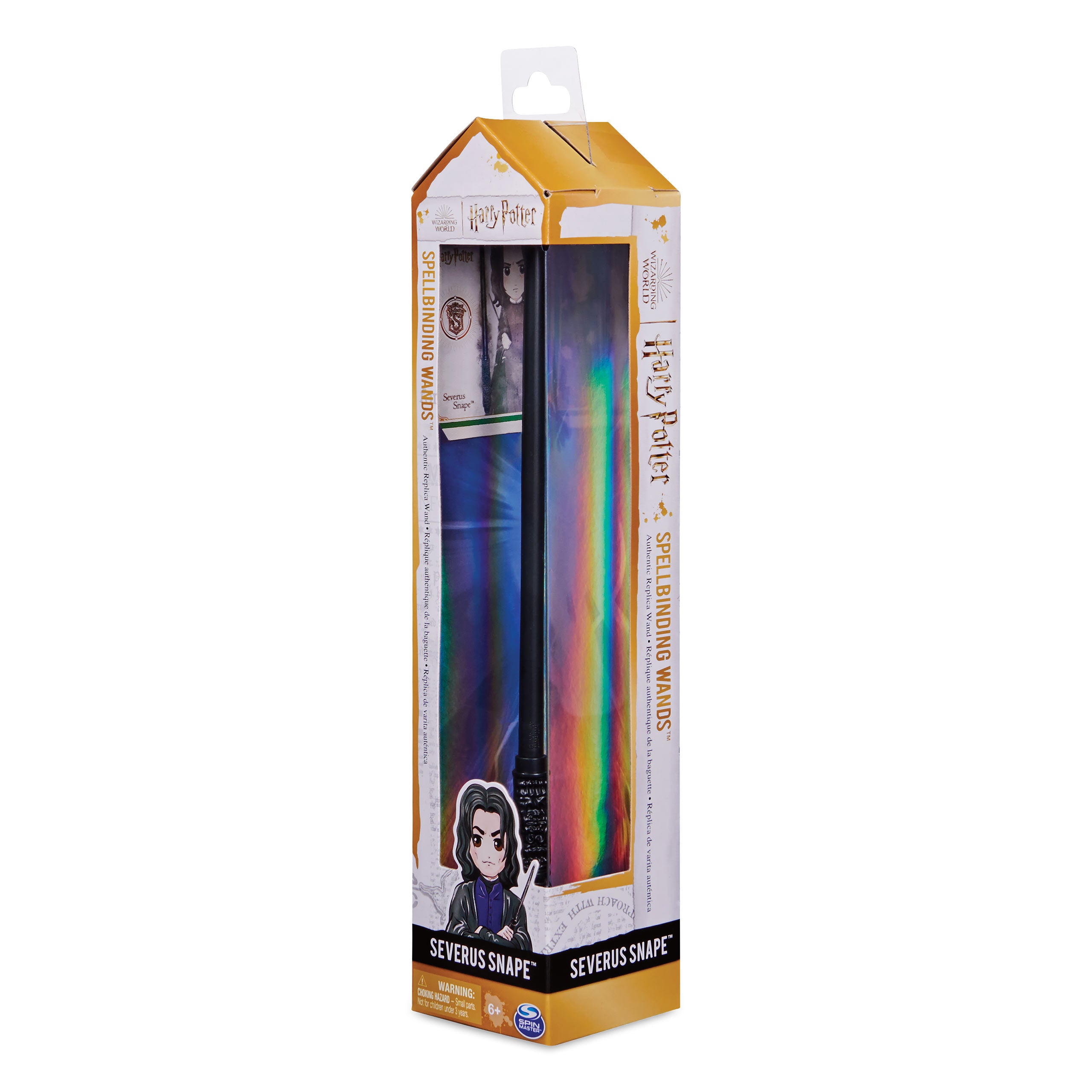 Imagen del producto Harry Potter - Varita mágica de Snape con tarjeta de hechizo