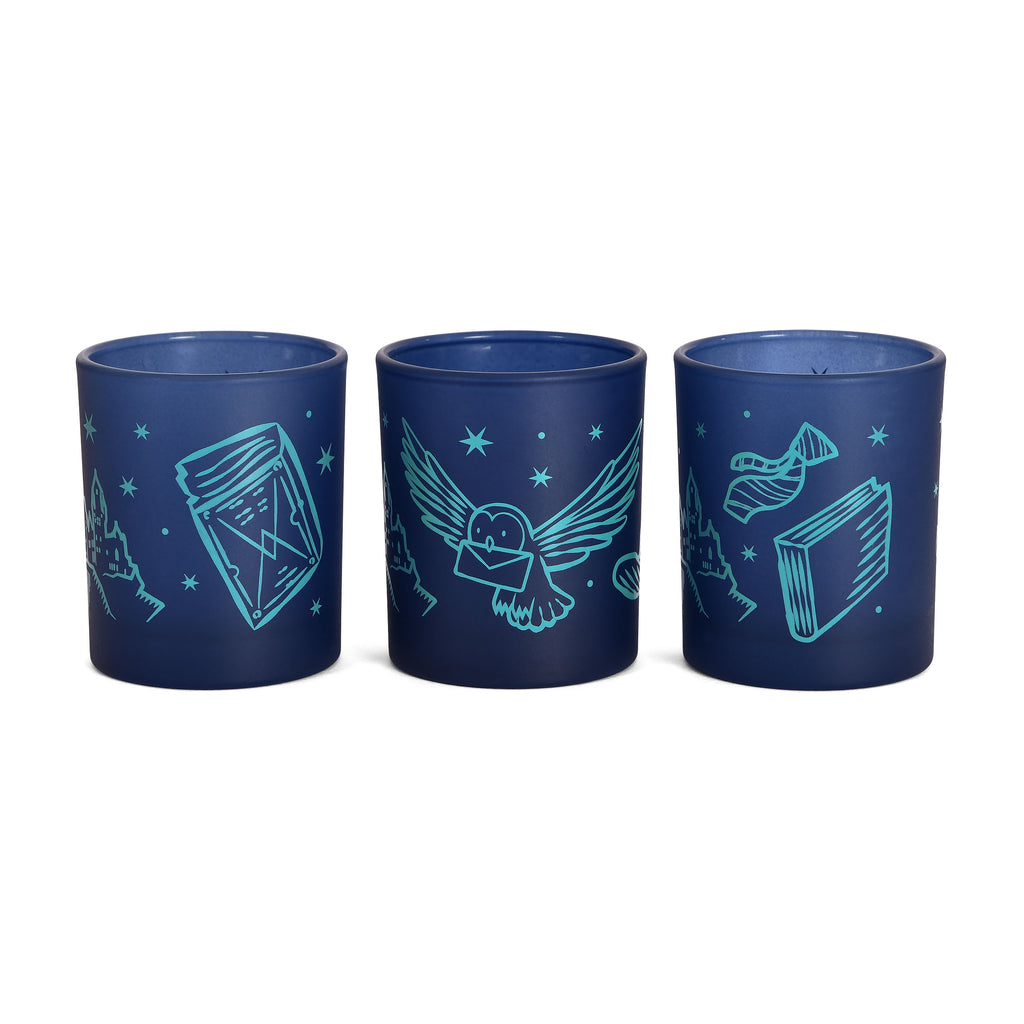 Imagen del producto Harry Potter - Set de 3 portavelas de Hogwarts