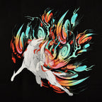 Imagen del producto Okami - Camiseta Amaterasu negra