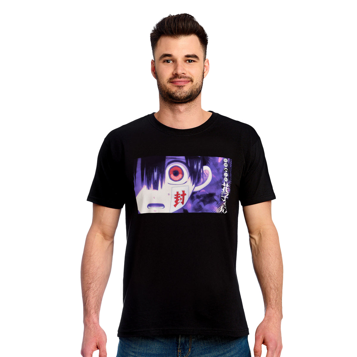 Imagen del producto Mi Fantasma de la Escuela Hanako - Camiseta de personaje negra