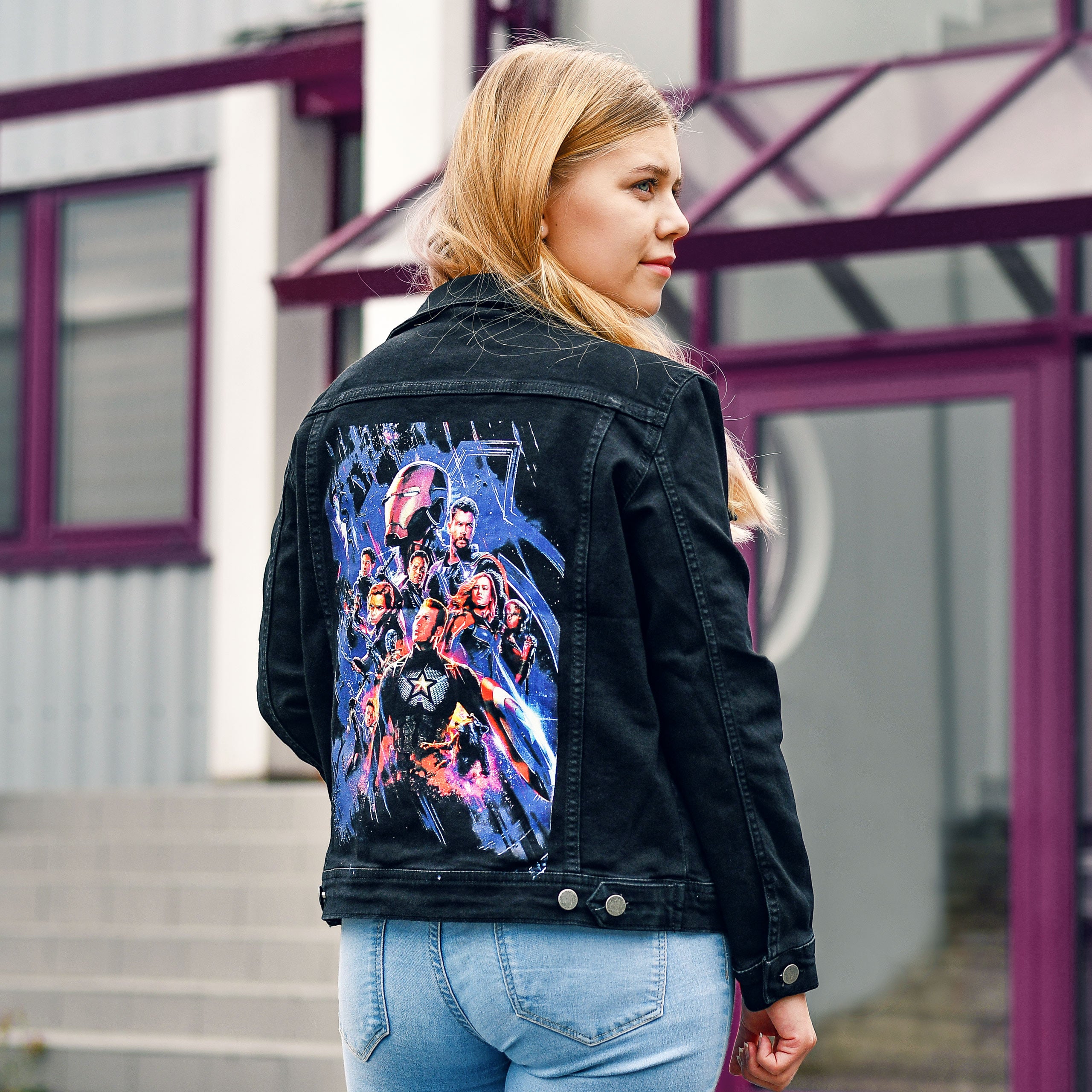 Imagen del producto Chaqueta de jeans The Infinity Saga Group - Marvel Avengers