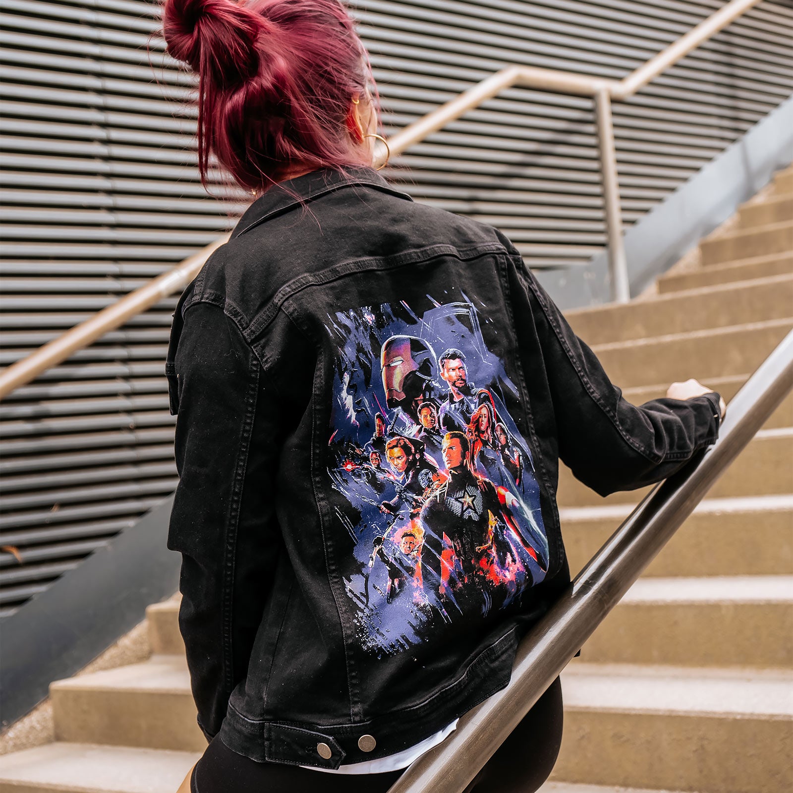 Imagen del producto Chaqueta de jeans The Infinity Saga Group - Marvel Avengers