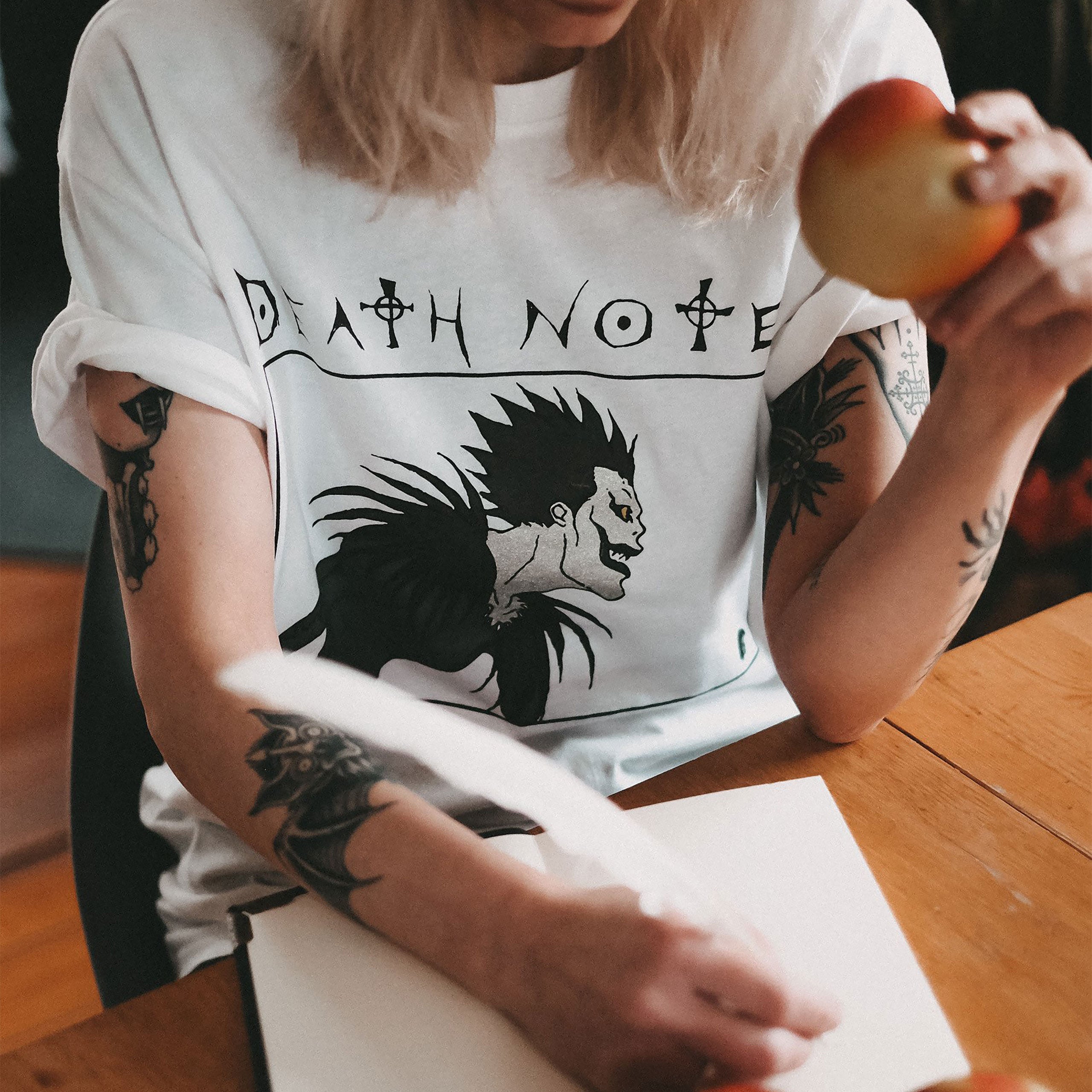 Product image Death Note - Graphic of Ryuk T-Shirt white