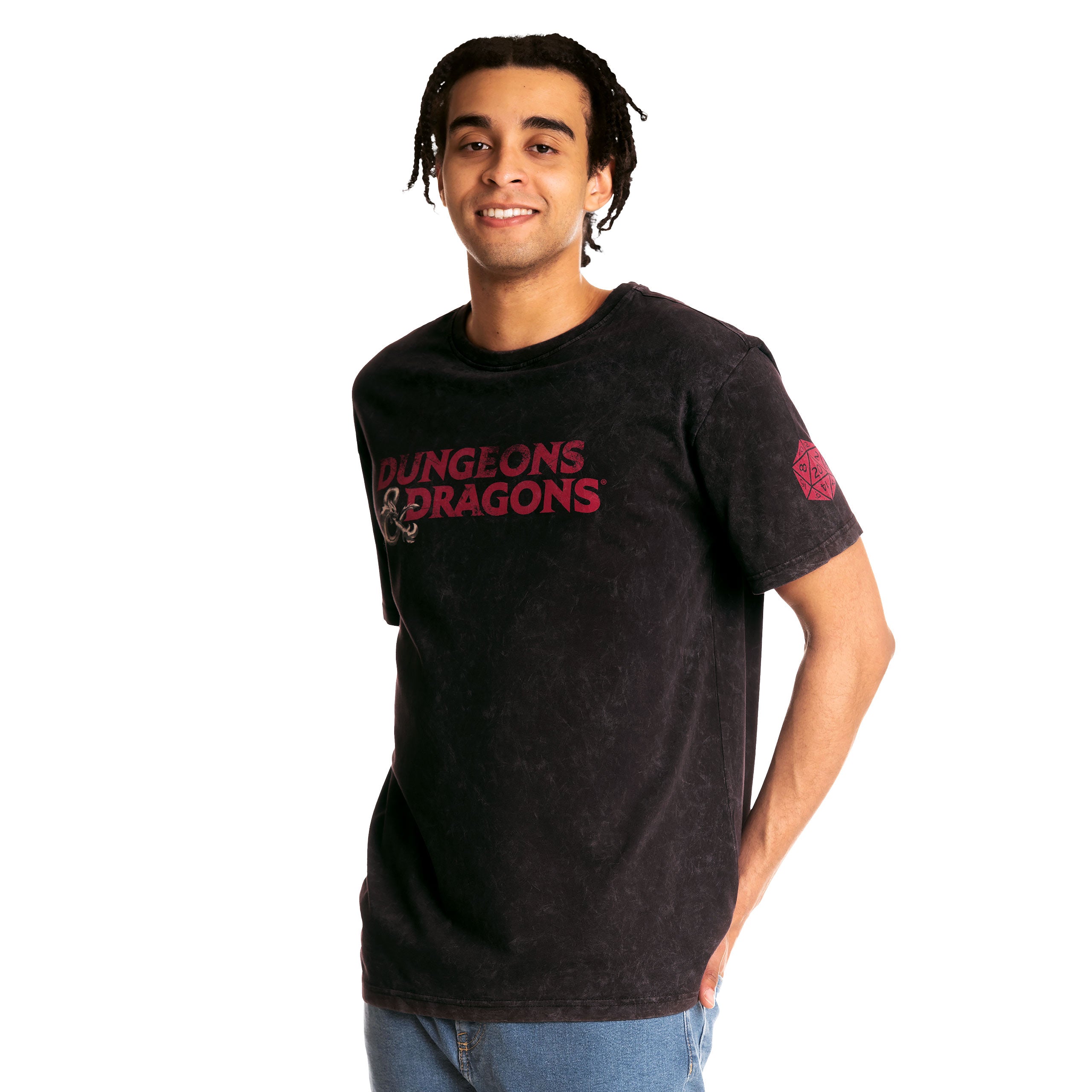 Imagen del producto Dungeons & Dragons - Camiseta negra con logo