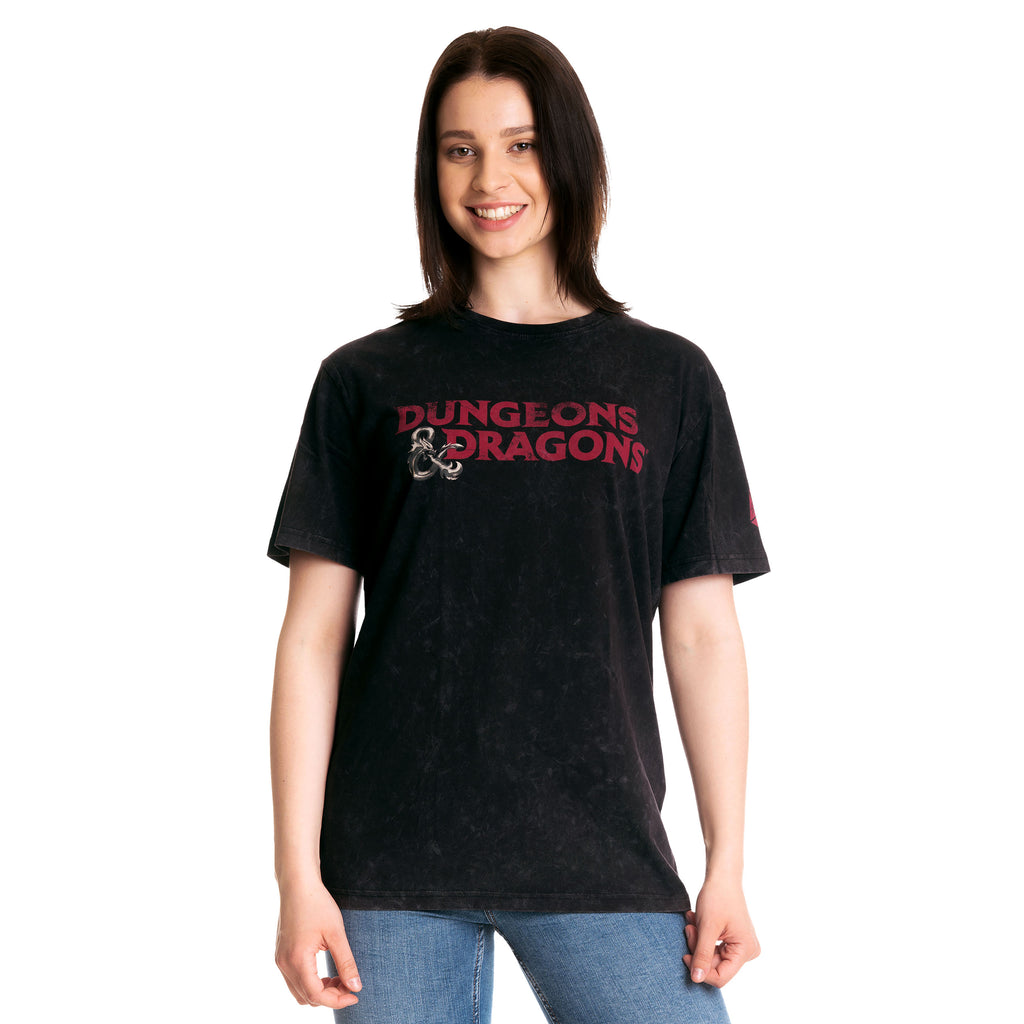 Imagen del producto Dungeons & Dragons - Camiseta negra con logo