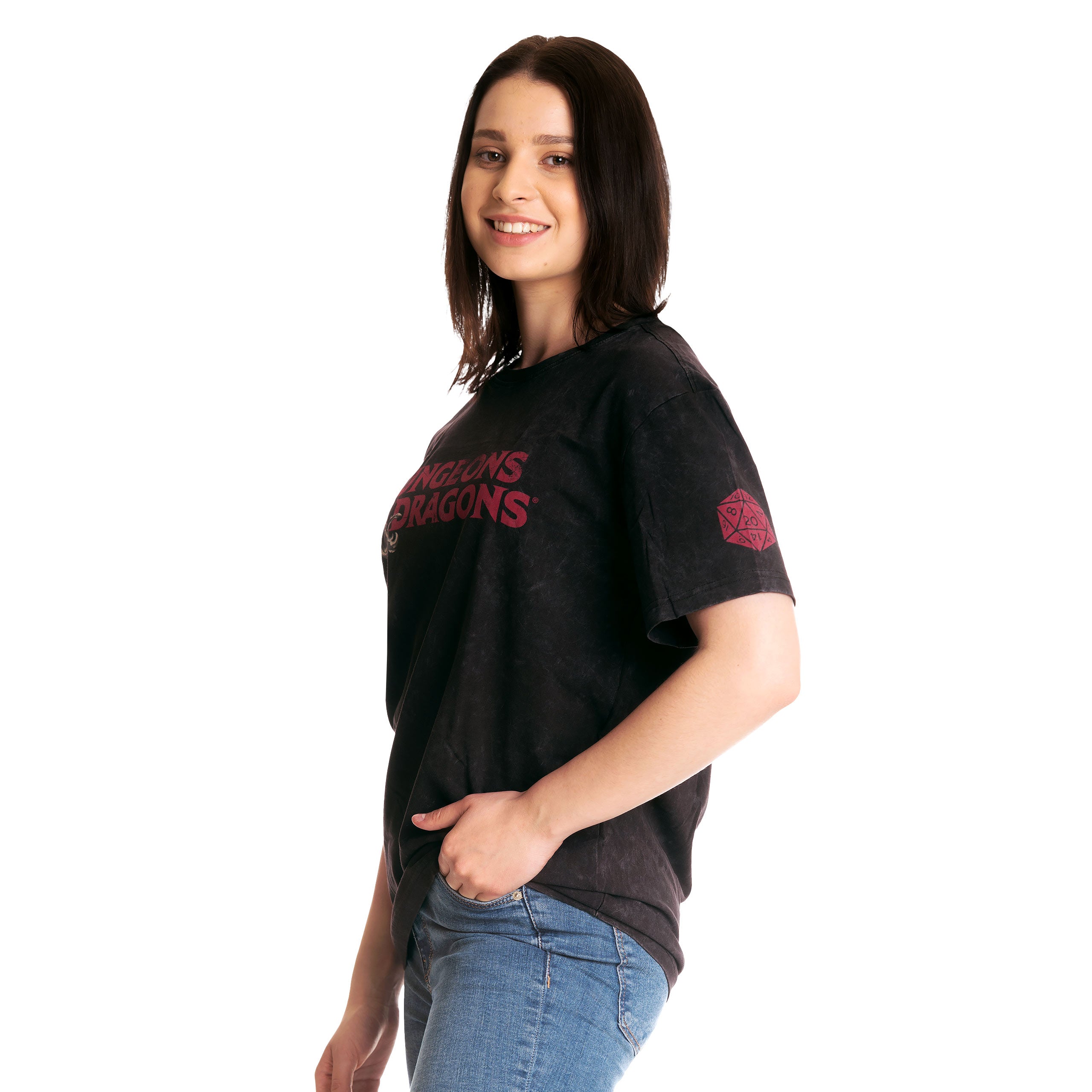 Imagen del producto Dungeons & Dragons - Camiseta negra con logo
