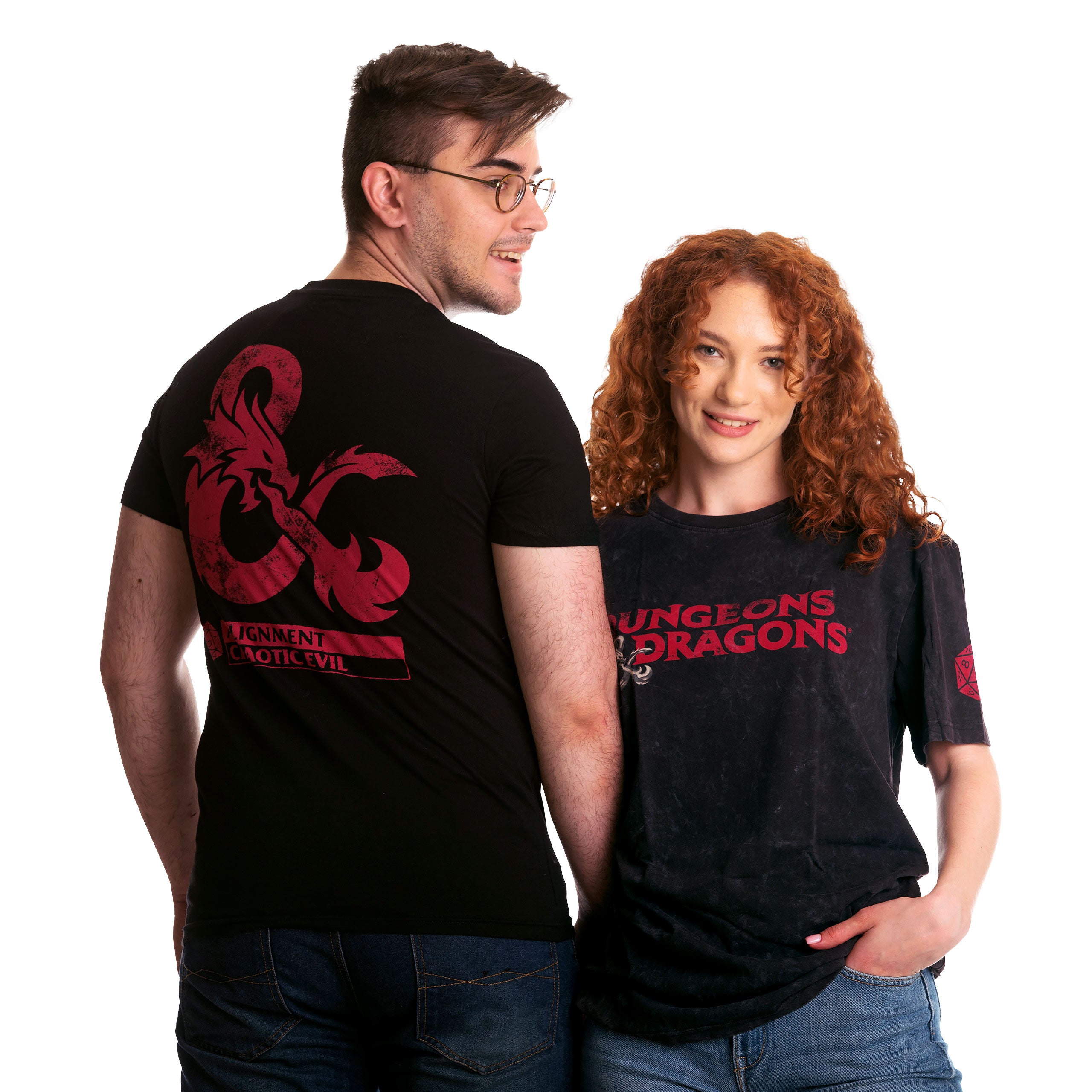 Imagen del producto Dungeons & Dragons - Camiseta negra con logo