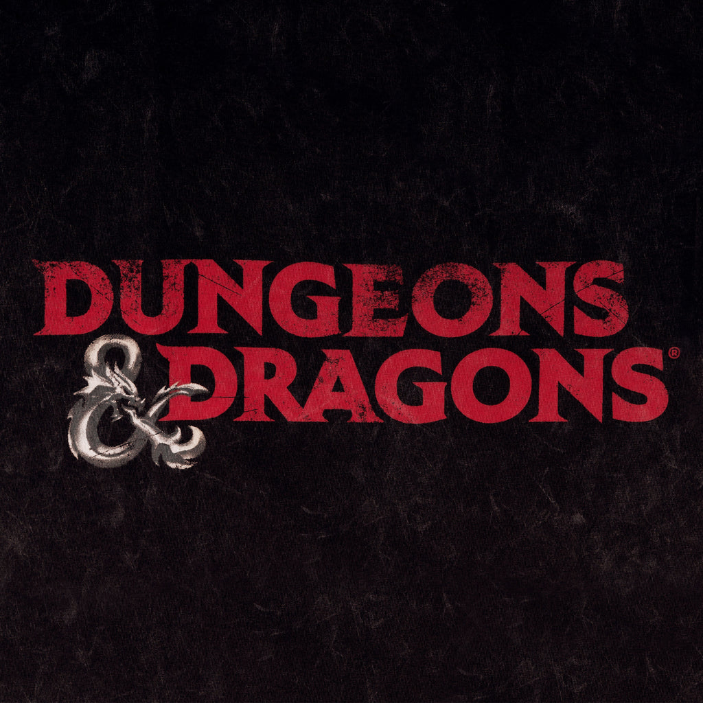 Imagen del producto Dungeons & Dragons - Camiseta negra con logo