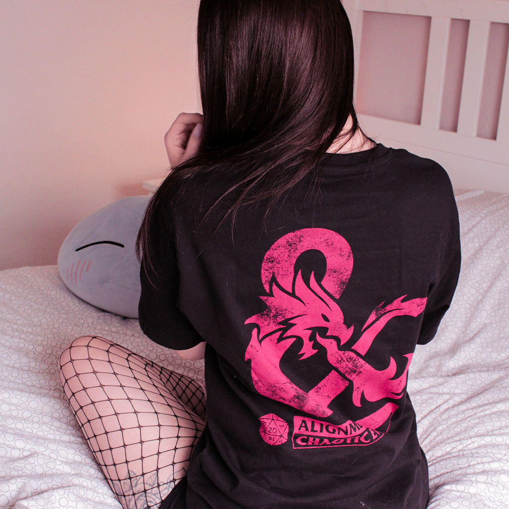 Imagen del producto Dungeons & Dragons - Camiseta negra Chaotic Evil