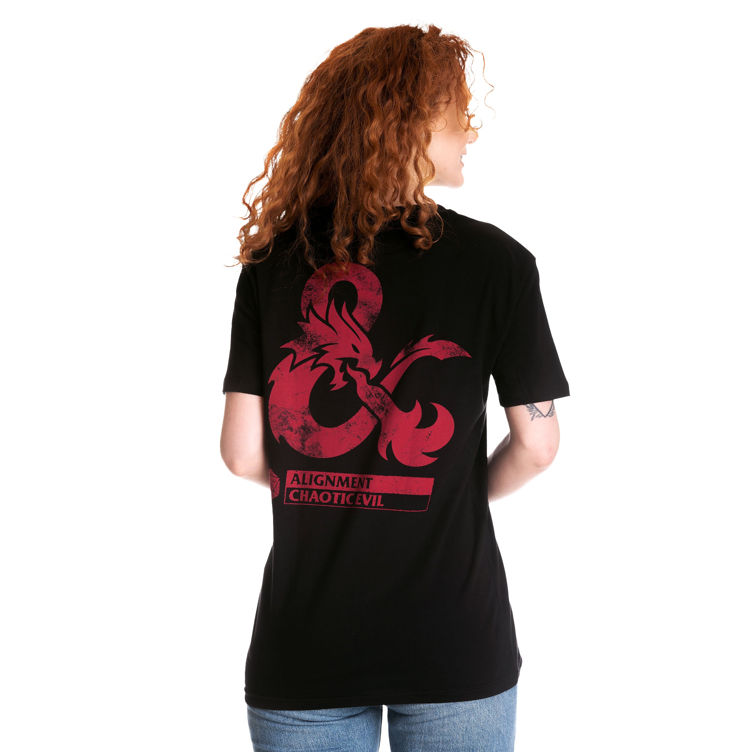Imagen del producto Dungeons & Dragons - Camiseta negra Chaotic Evil