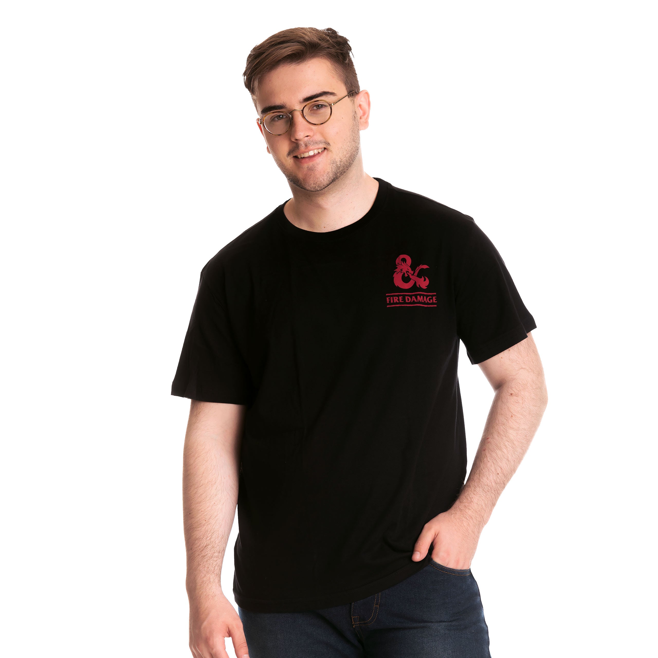 Imagen del producto Dungeons & Dragons - Camiseta negra Chaotic Evil