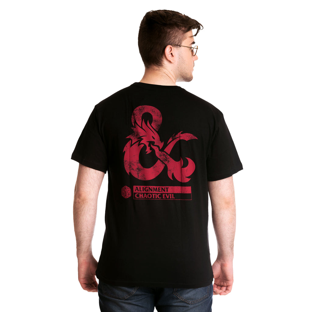 Imagen del producto Dungeons & Dragons - Camiseta negra Chaotic Evil