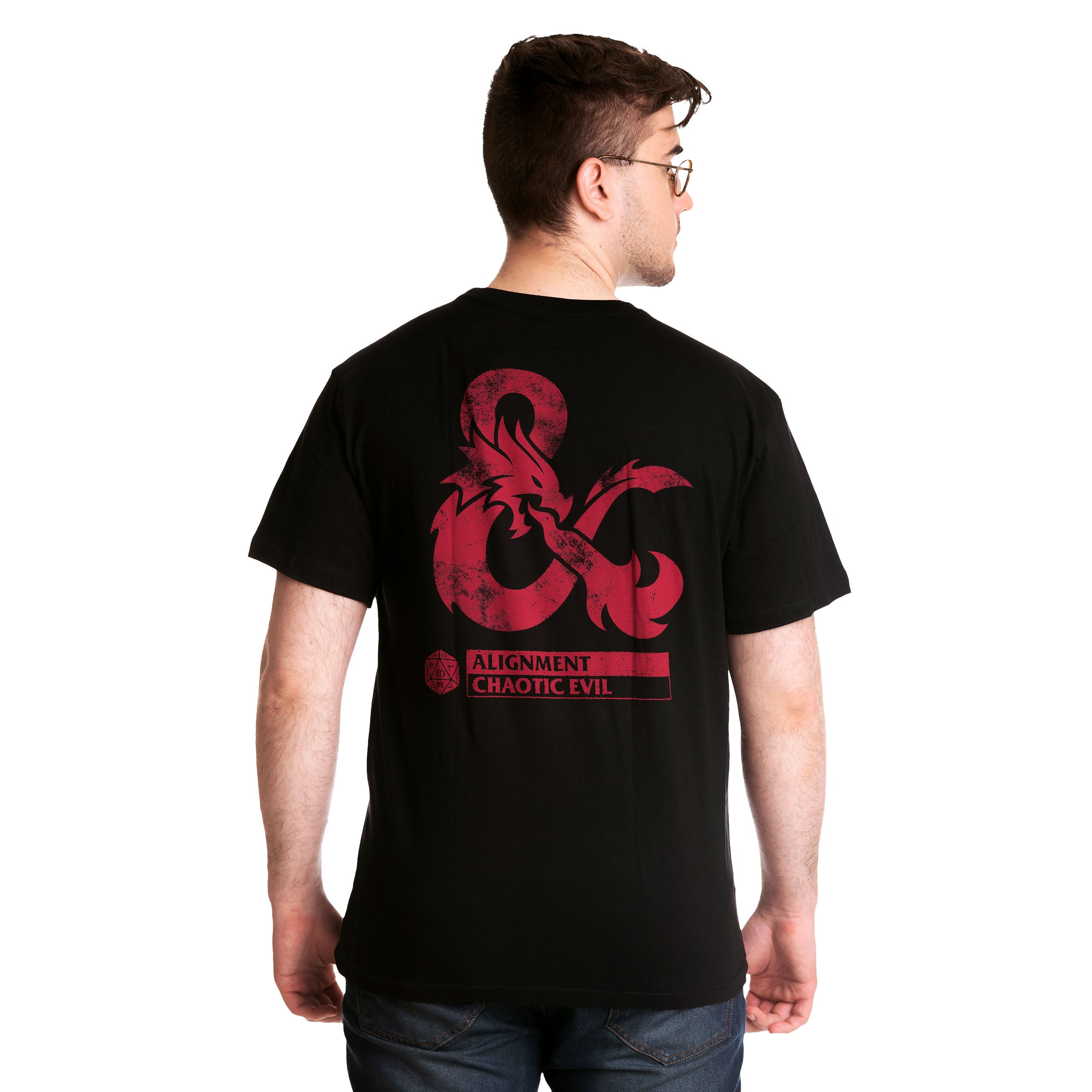 Imagen del producto Dungeons & Dragons - Camiseta negra Chaotic Evil