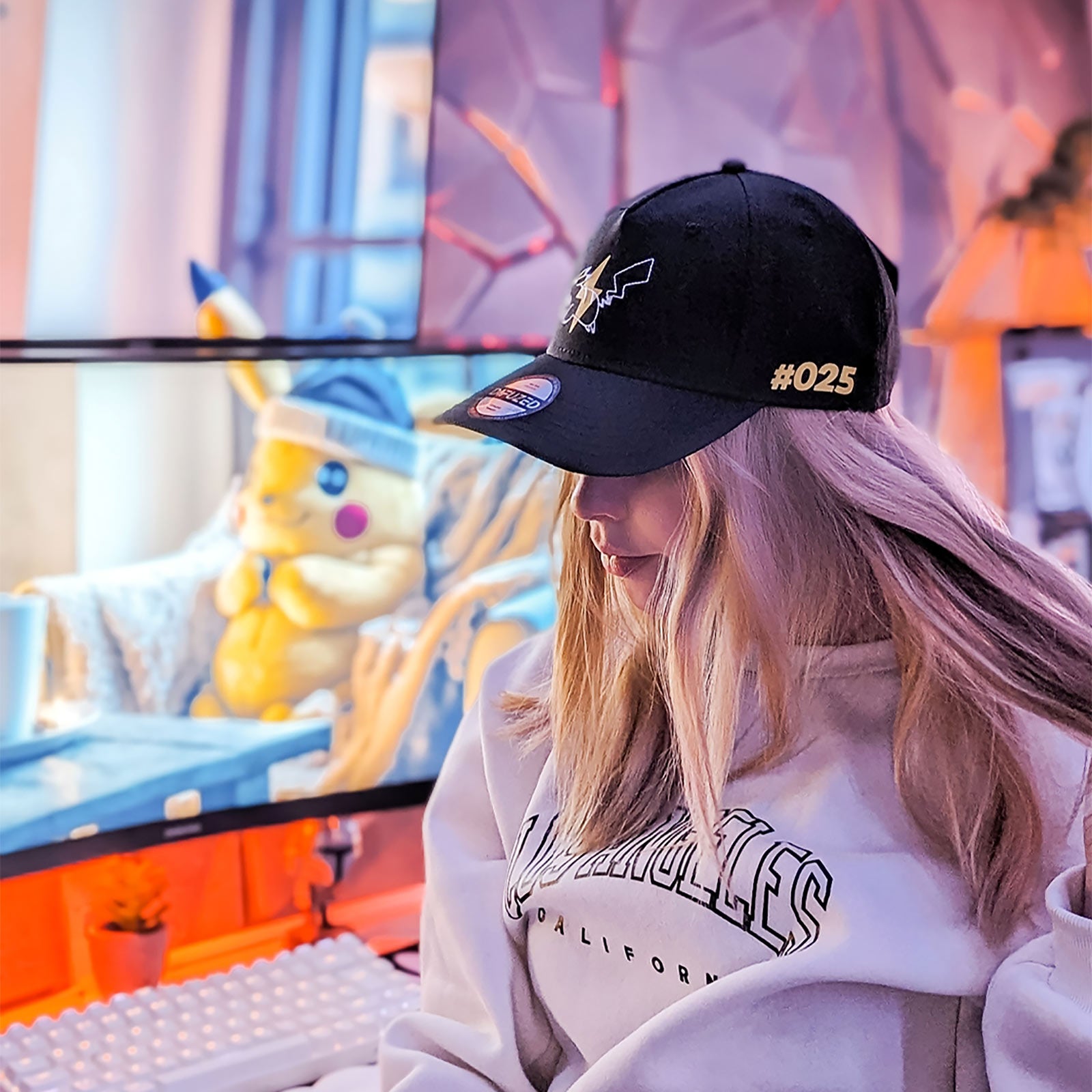 Imagen del producto Pokemon - Pikachu #025 Gorra negra