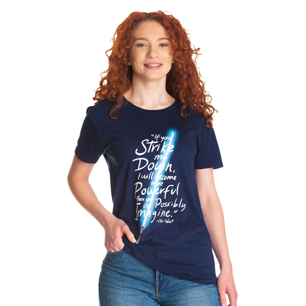 Imagen del producto Star Wars - Si me derribas Camiseta azul