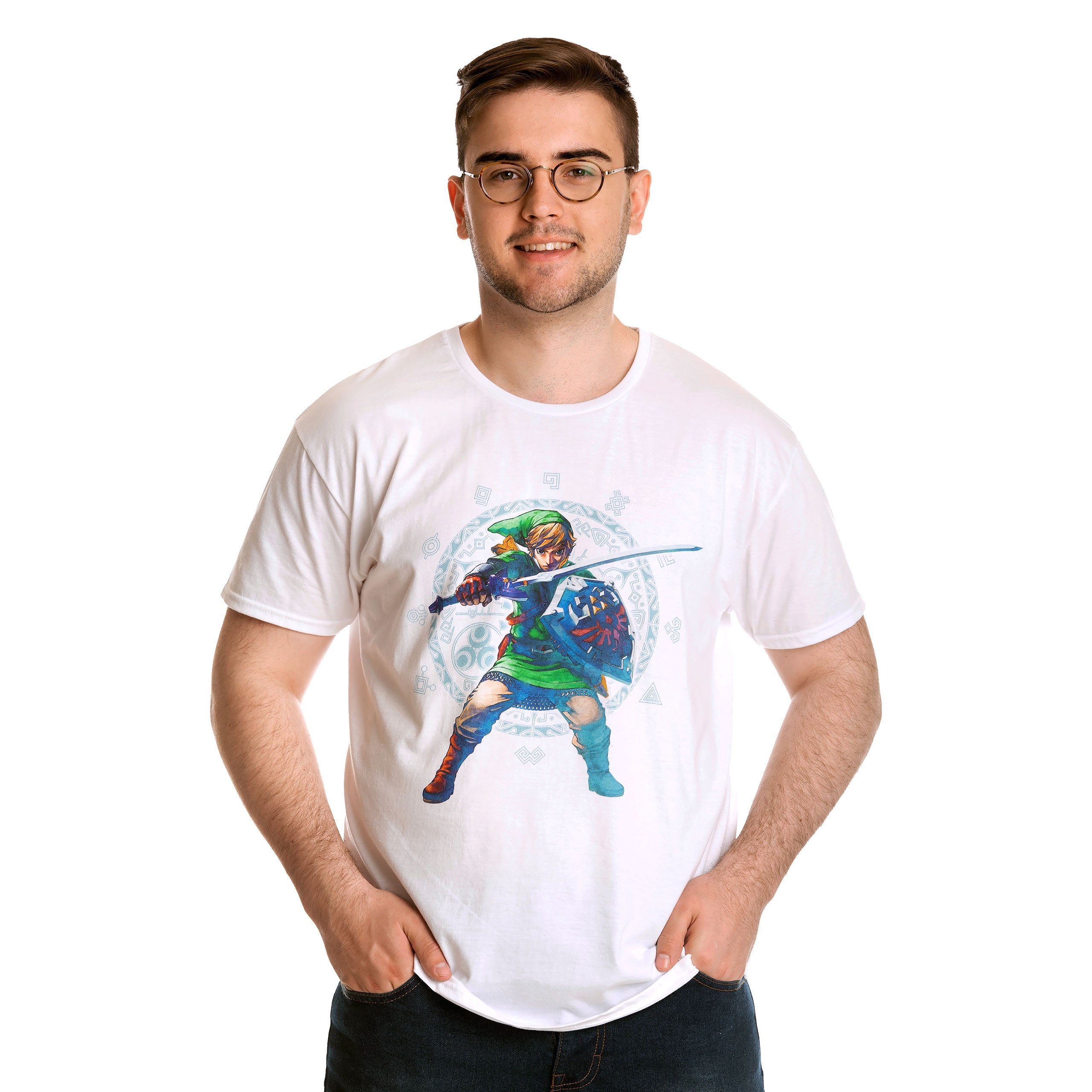 Imagen del producto Zelda - Camiseta blanca de Skyward Sword Pose