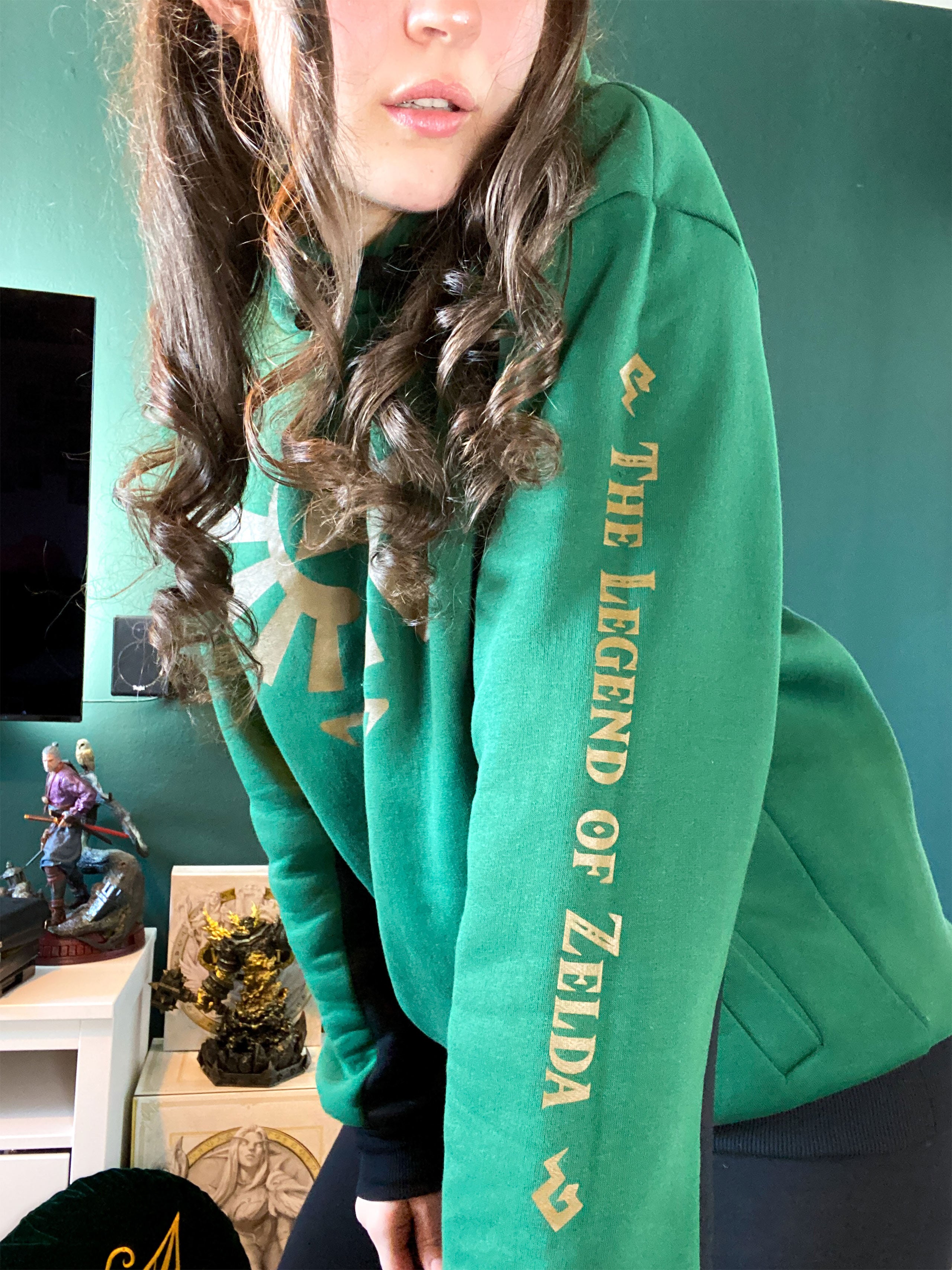 Imagen del producto Zelda - Sudadera con capucha Symbols