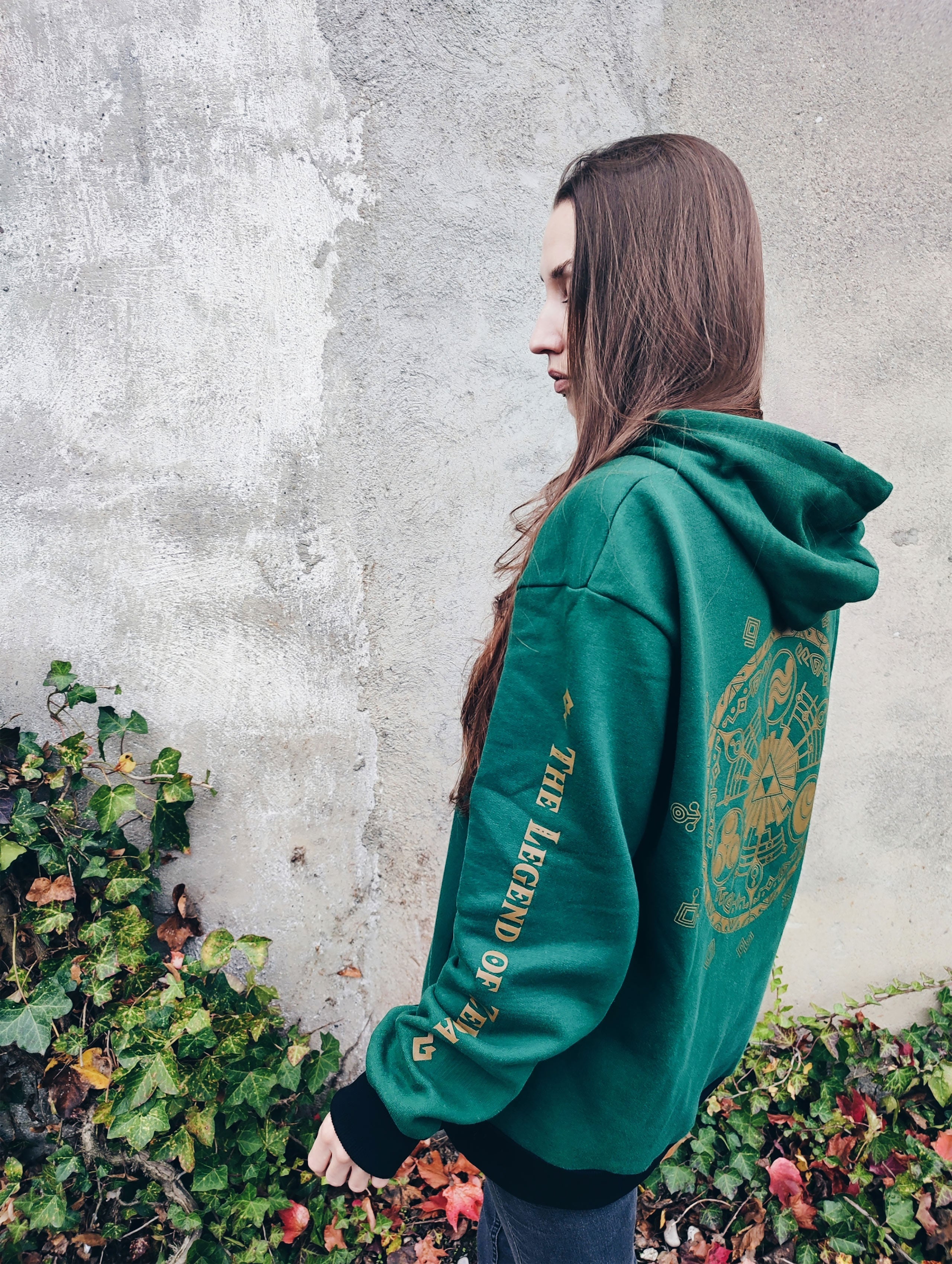 Imagen del producto Zelda - Sudadera con capucha Symbols