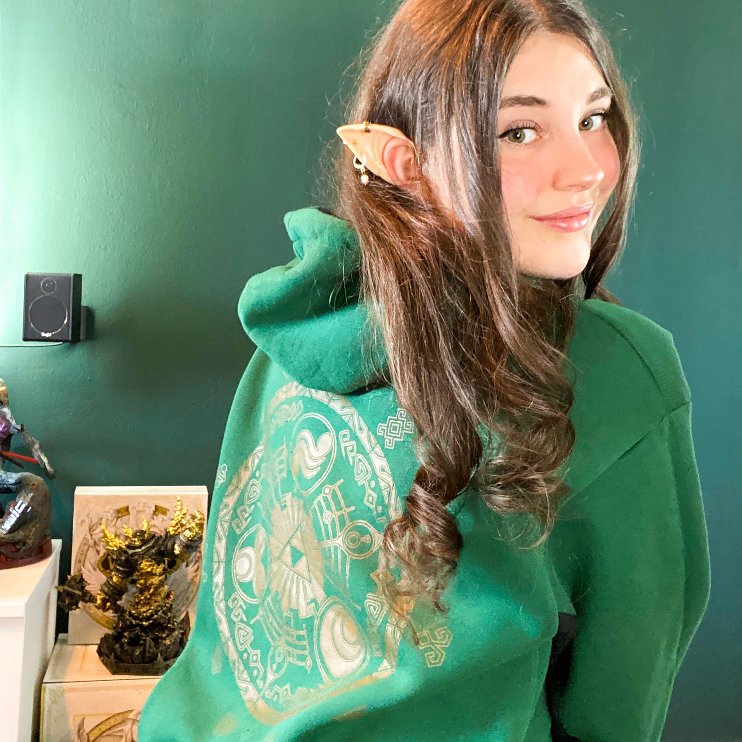 Imagen del producto Zelda - Sudadera con capucha Symbols