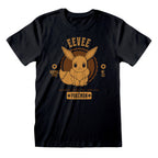 Imagen del producto Pokemon - Camiseta universitaria de Eevee negra