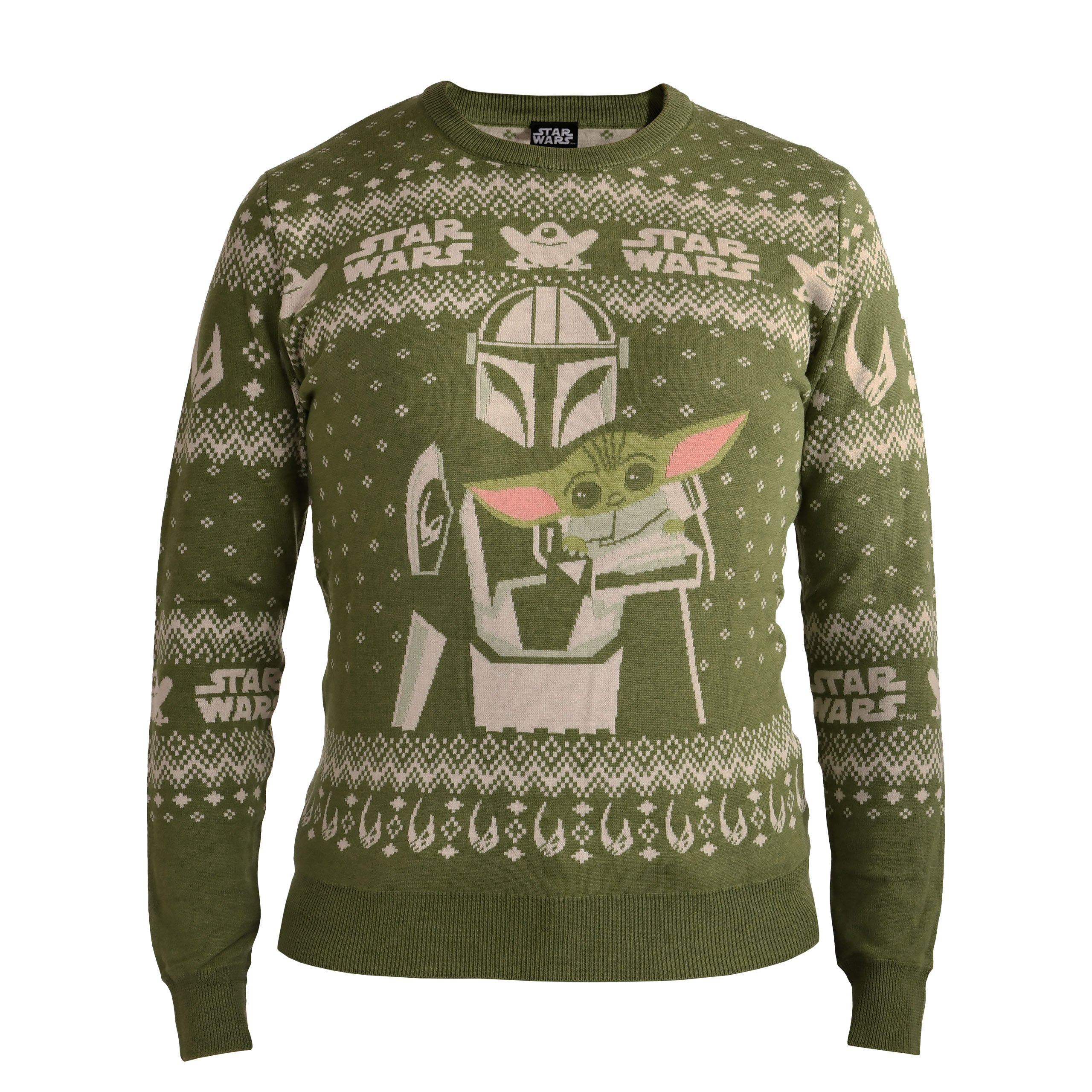 Imagen del producto Jersey de punto Mando y Grogu - Star Wars The Mandalorian