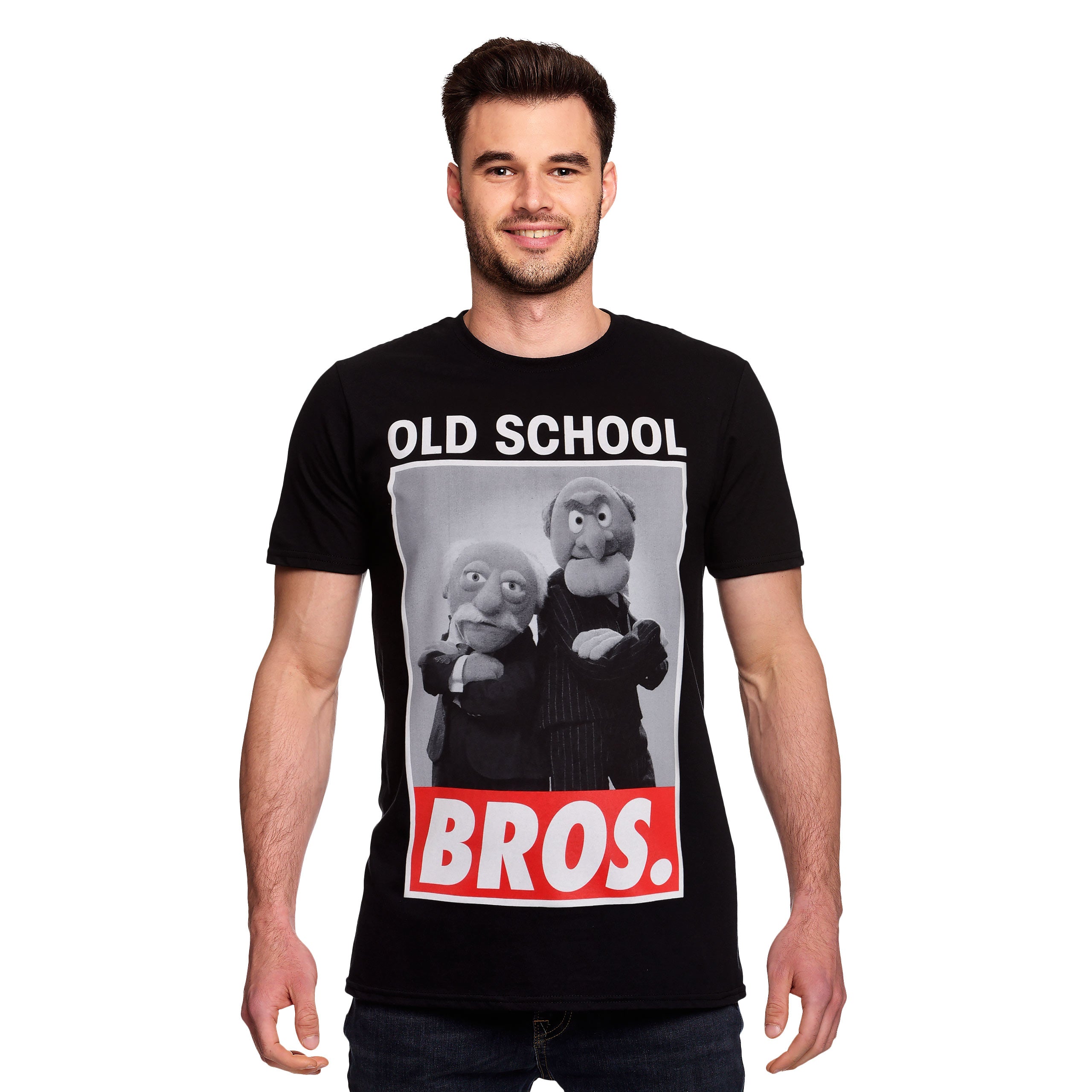 Imagen del producto Muppets - Camiseta Old School Bros. negra