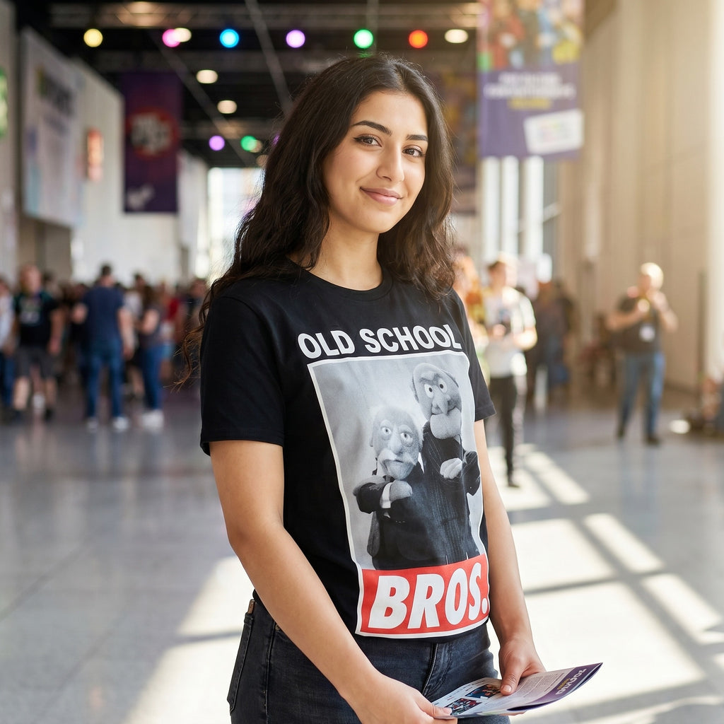 Imagen del producto Muppets - Camiseta Old School Bros. negra