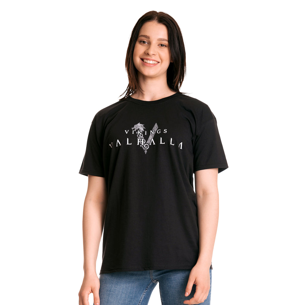 Imagen del producto Vikings - Camiseta negra Swords