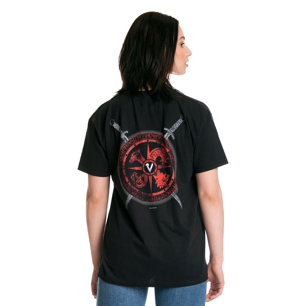 Imagen del producto Vikings - Camiseta negra Swords