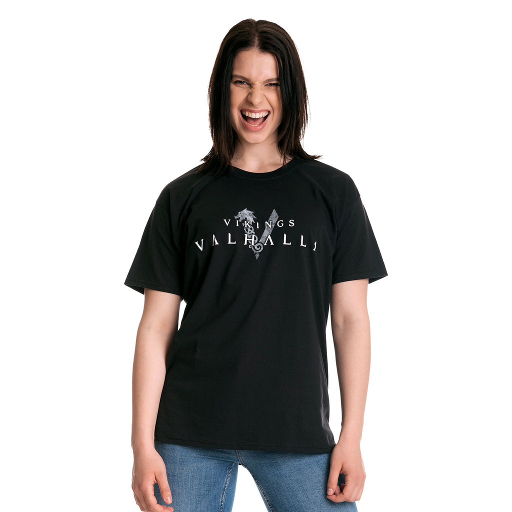 Imagen del producto Vikings - Camiseta negra Swords