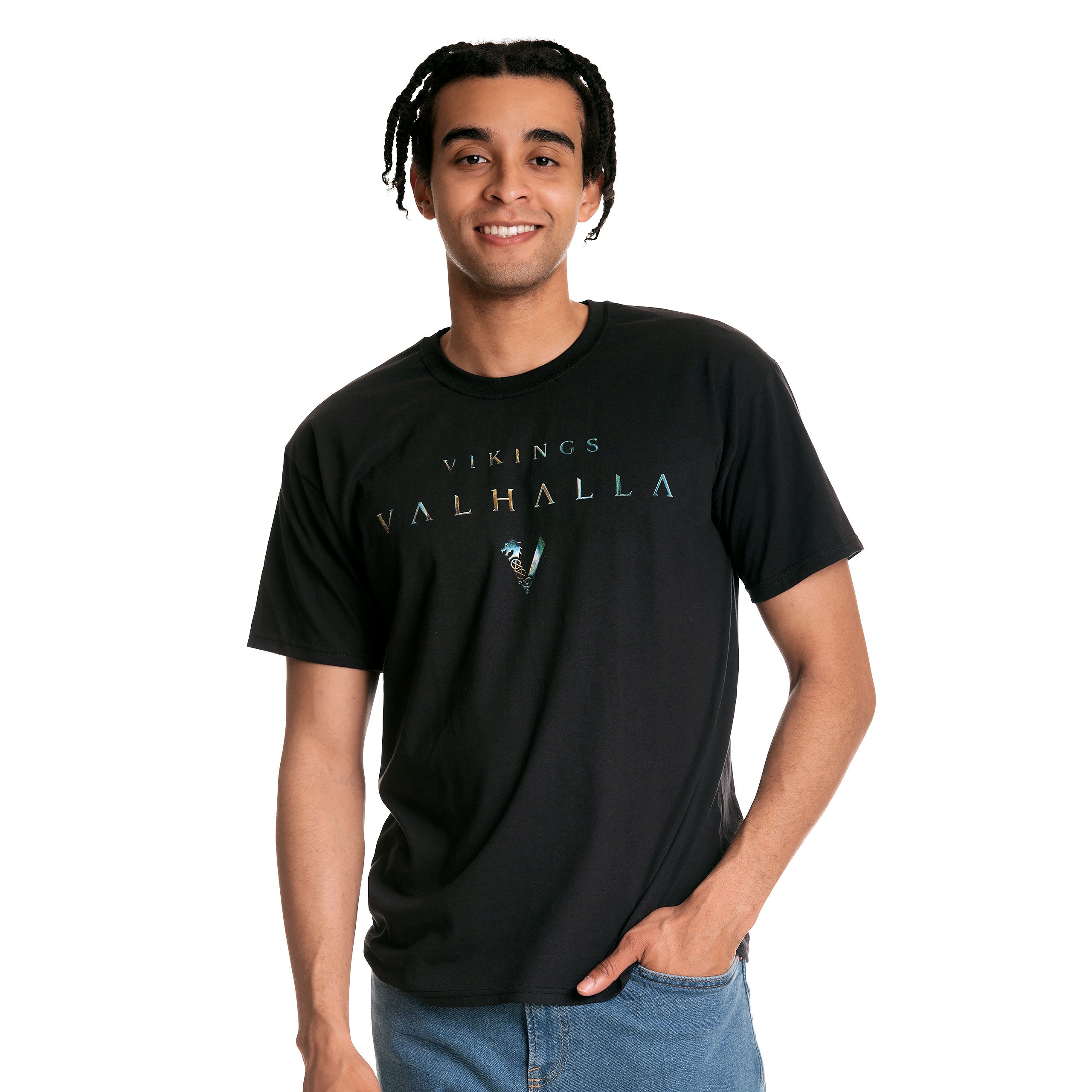 Imagen del producto Vikings - Camiseta metálica negra