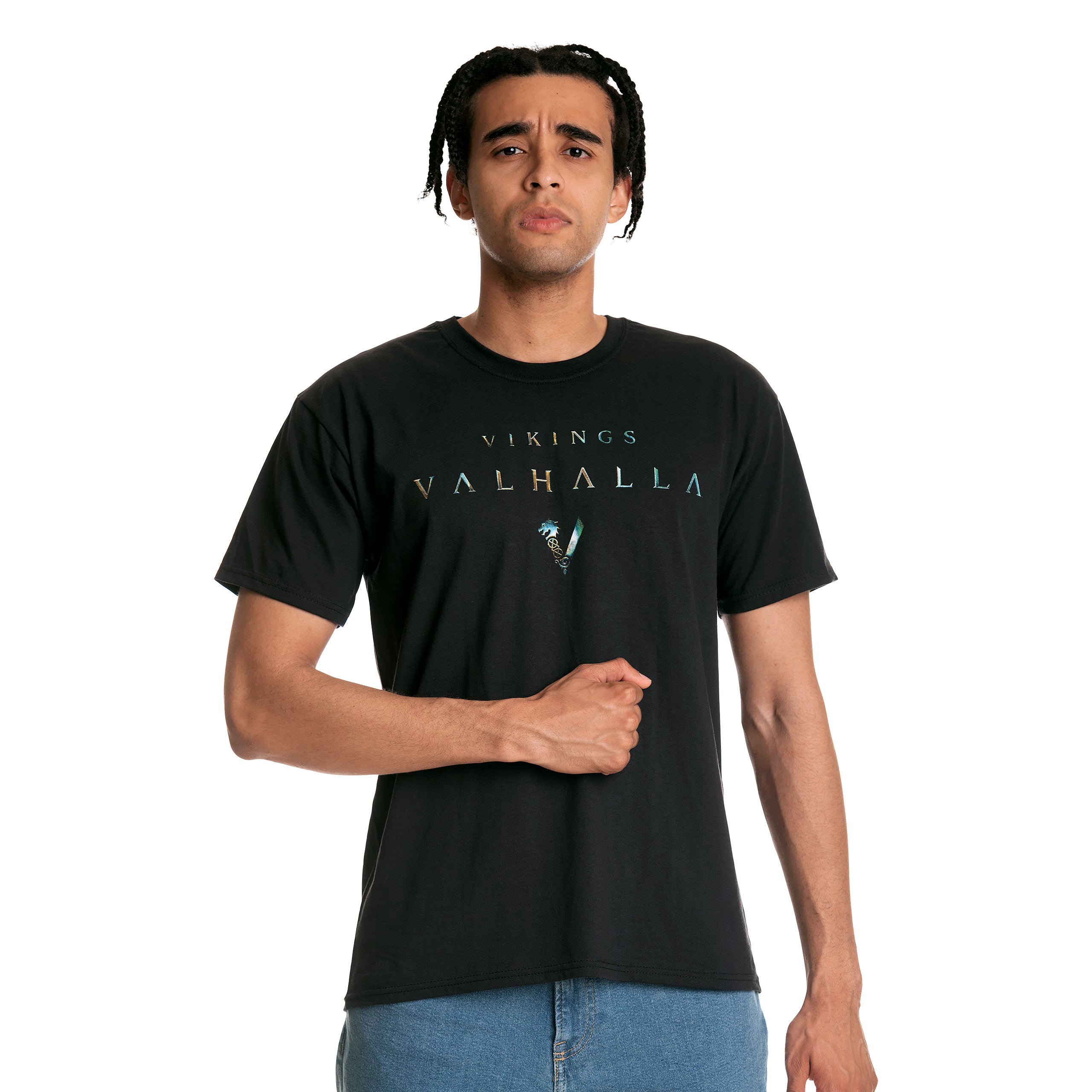 Imagen del producto Vikings - Camiseta metálica negra