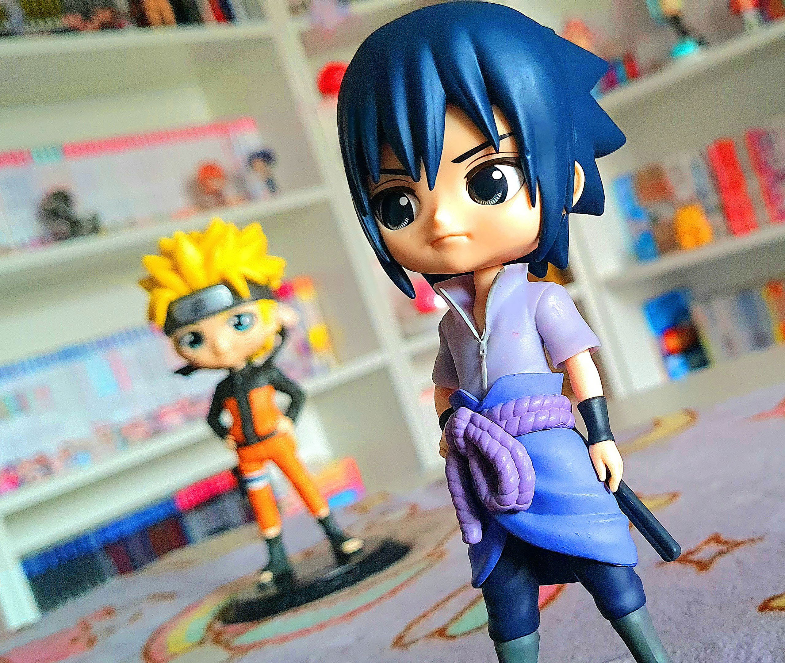 Imagen del producto Naruto Shippuden - Figura Q Posket de Uchiha Sasuke Versión A