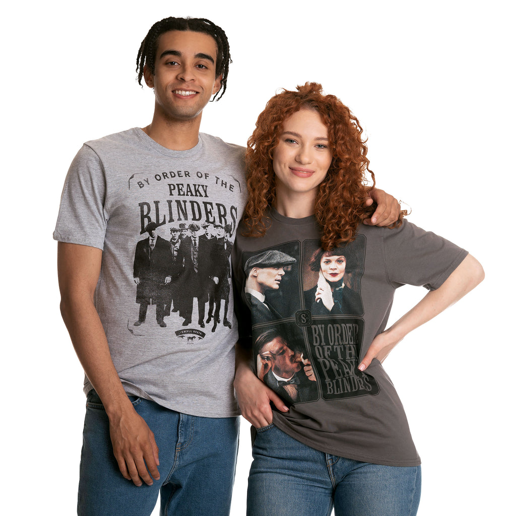 Imagen del producto Peaky Blinders - Camiseta de la familia Shelby en gris