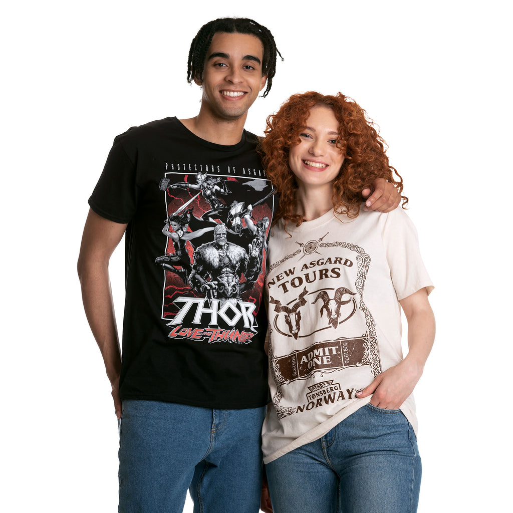 Imagen del producto Thor Love & Thunder - Camiseta negra de los Protectores de Asgard