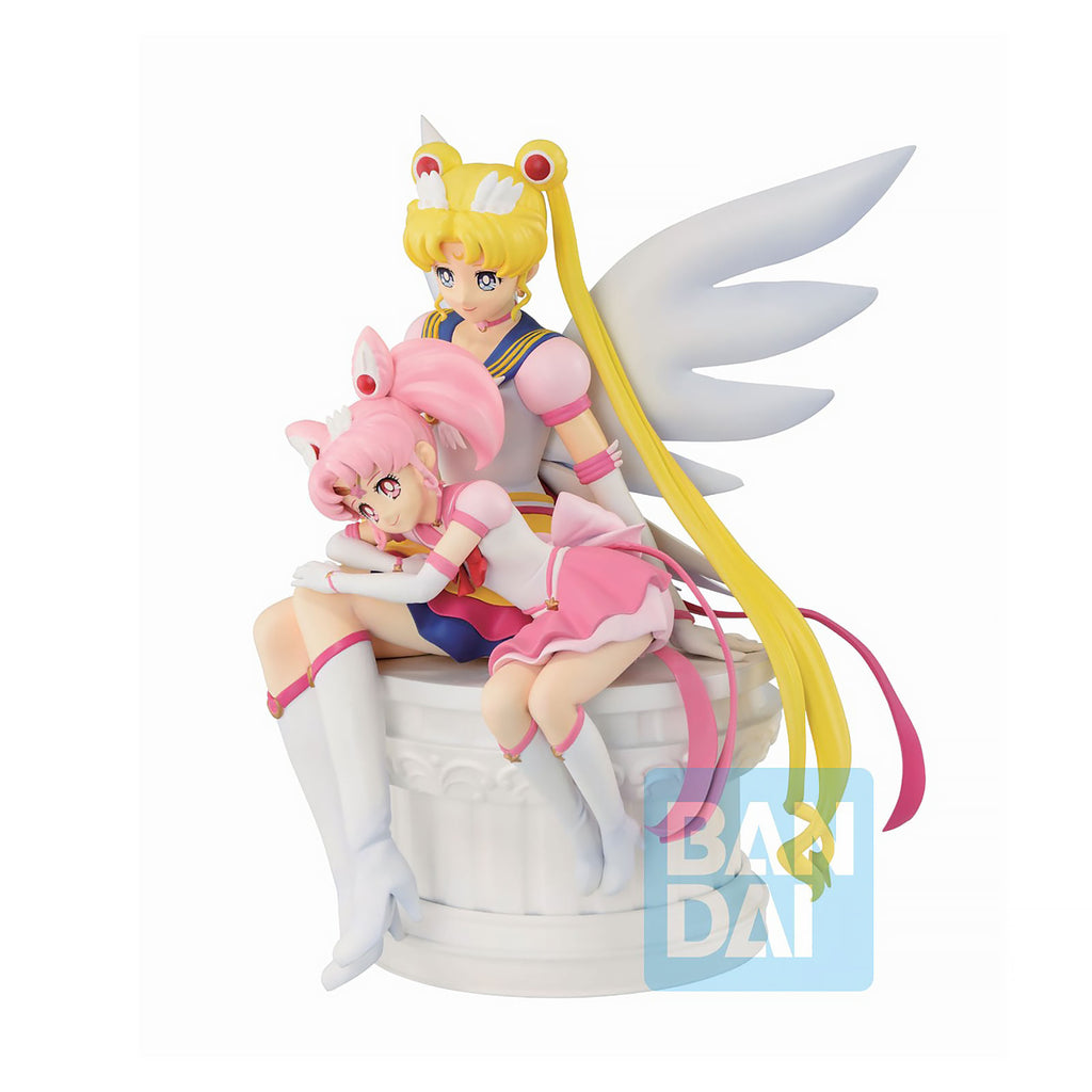 Imagen del producto Figura de Sailor Moon con Chibi Moon