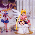 Imagen del producto Figura de Sailor Moon con Chibi Moon