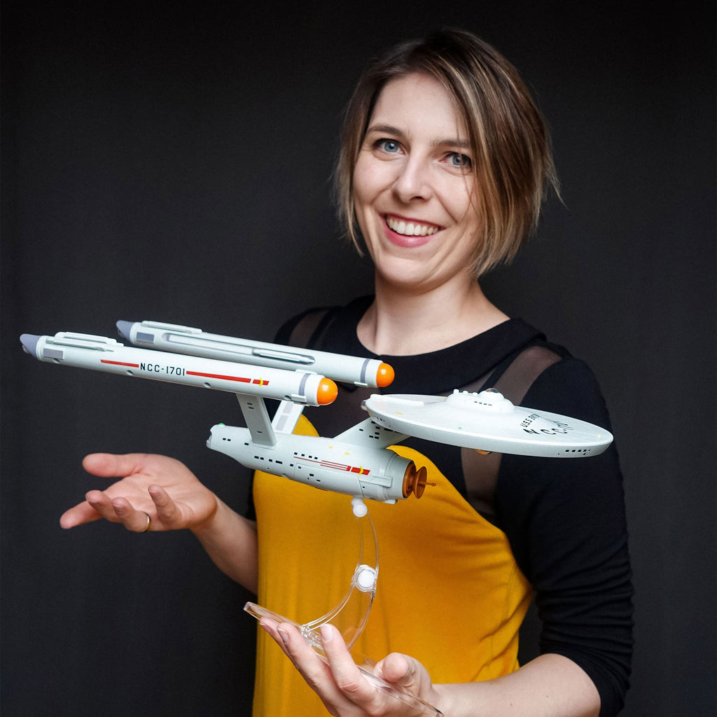 Imagen del producto Star Trek - Réplica de la Enterprise NCC-1701 con luz y sonido