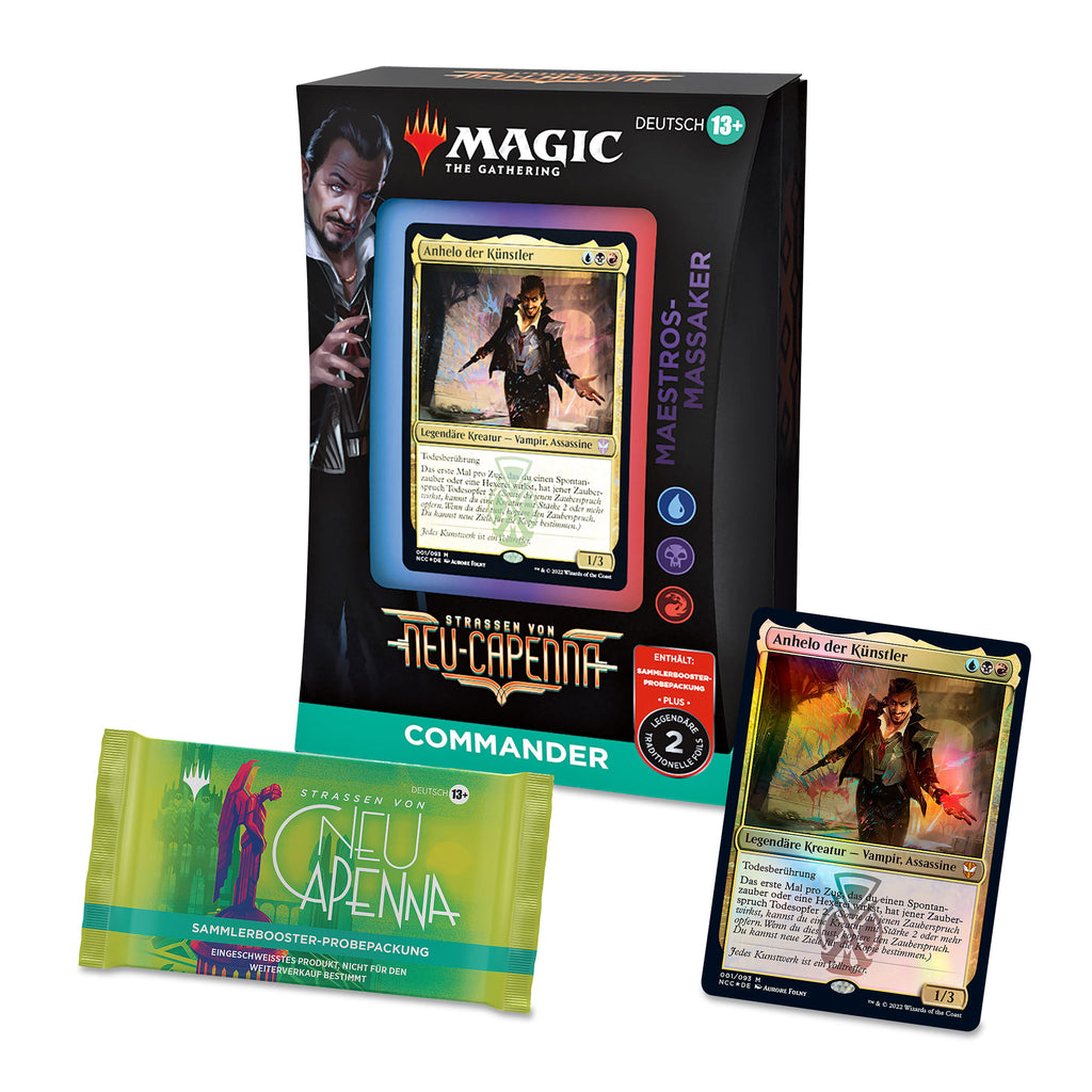 Imagen del producto Calles de Nueva Capenna - Mazo de Comandante Masacre de Maestros - Magic The Gathering