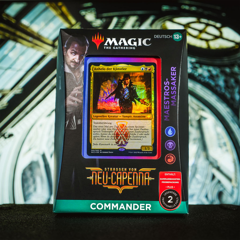 Imagen del producto Calles de Nueva Capenna - Mazo de Comandante Masacre de Maestros - Magic The Gathering