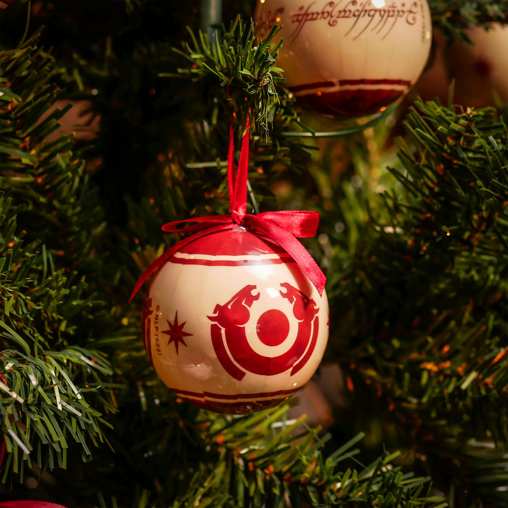 Imagen del producto El Señor de los Anillos - Símbolos de la Tierra Media Adornos de Navidad 14 piezas