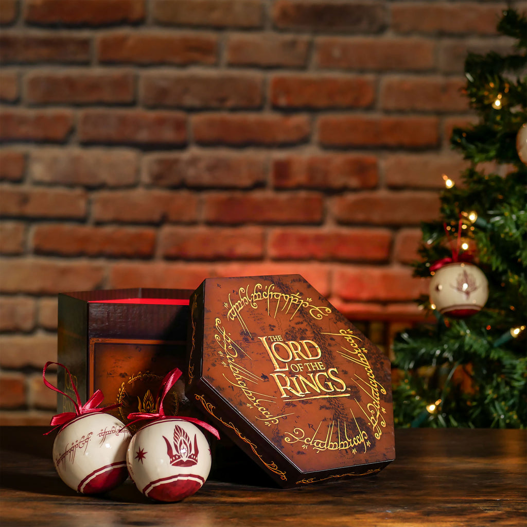Imagen del producto El Señor de los Anillos - Símbolos de la Tierra Media Adornos de Navidad 14 piezas