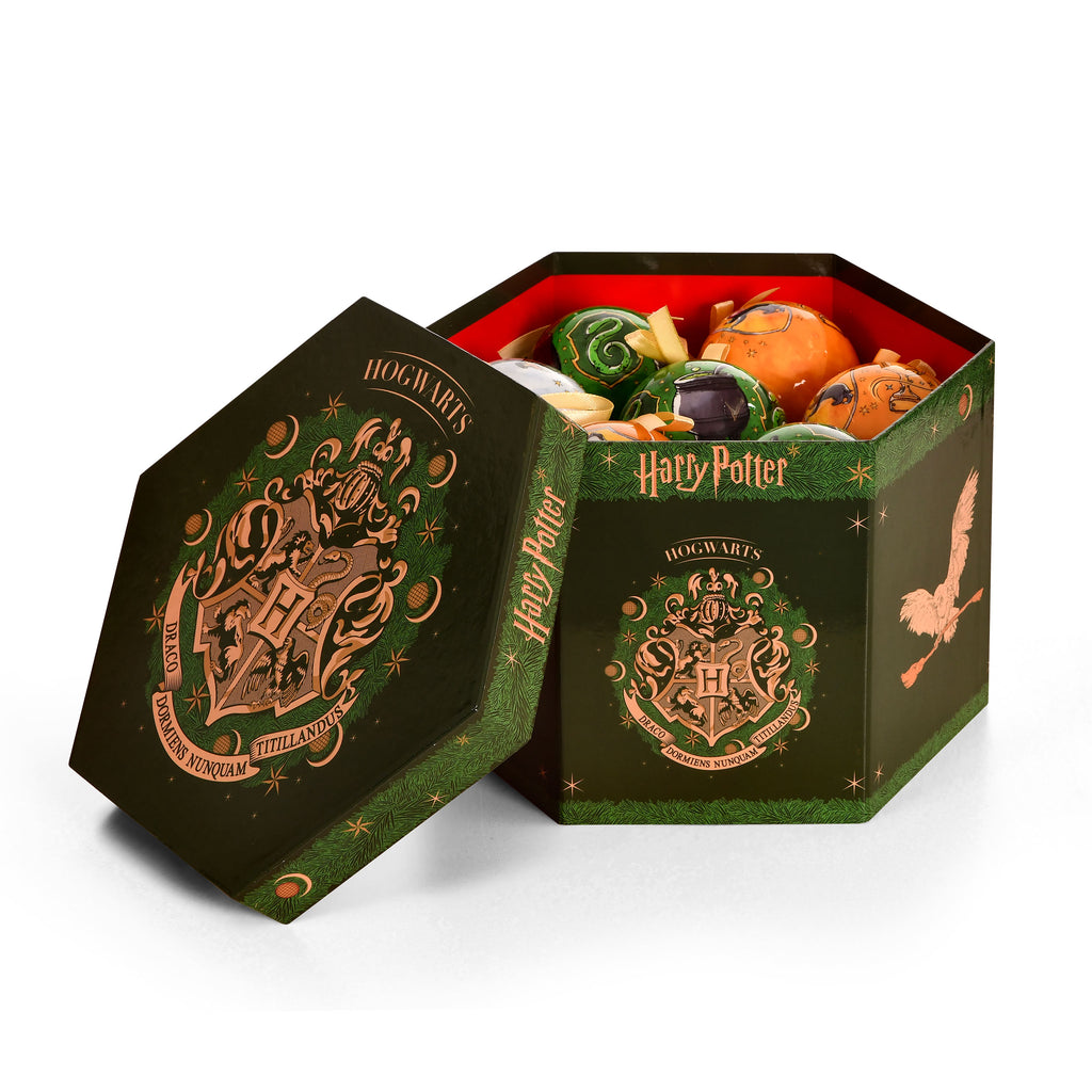 Imagen del producto Bolas de Navidad de Harry Potter 14 piezas