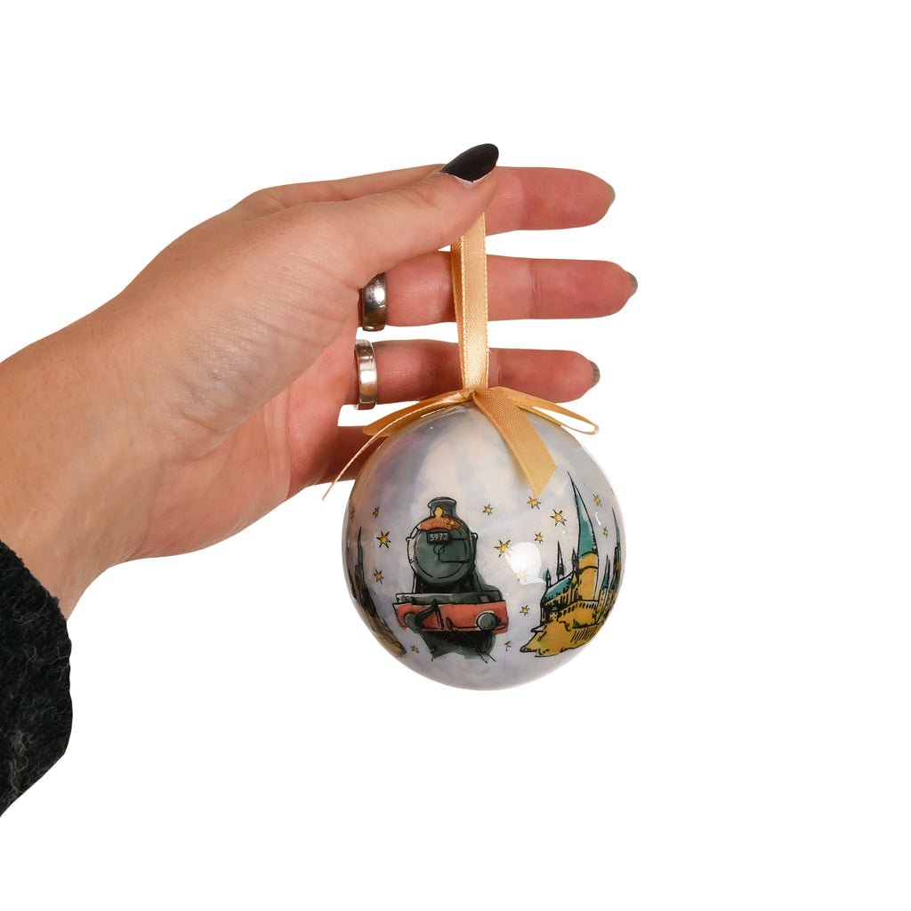 Imagen del producto Bolas de Navidad de Harry Potter 14 piezas