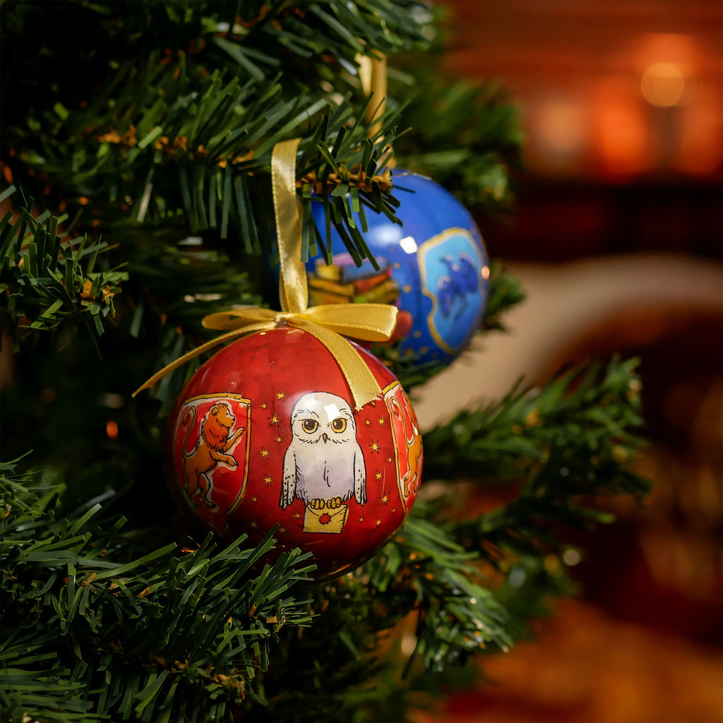 Imagen del producto Bolas de Navidad de Harry Potter 14 piezas
