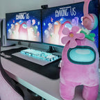 Imagen del producto Among Us - Figura de peluche rosa